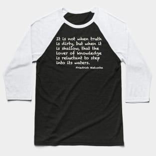 Truth and Knowledge Baseball T-Shirt